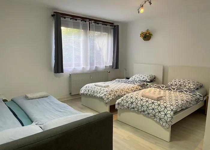 Messe And Airport, 2-bedroom Duplex With Kitchen And Garden Appartamento *