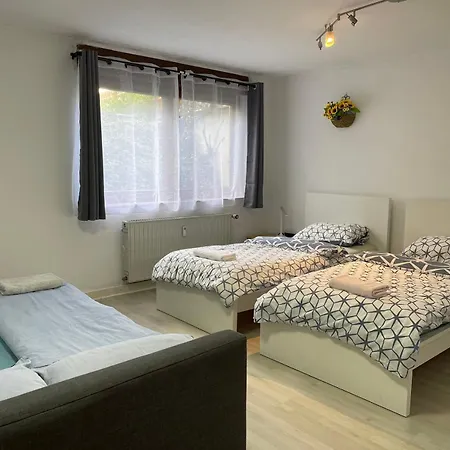 Messe&airport, 2-bedroom Duplex With Kitchen&garden Appartement *