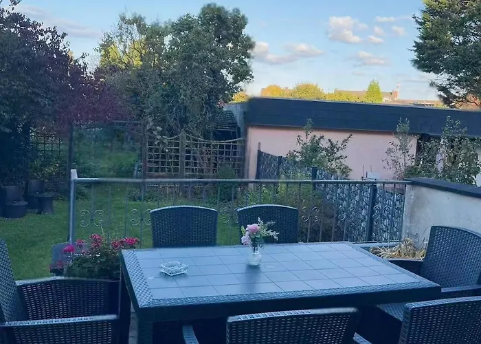 Messe&airport, 2-bedroom Duplex With Kitchen&garden *